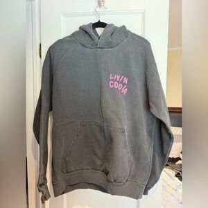 Living Cool LA grey hoodie